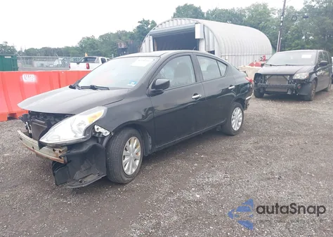 2016 Nissan Versa 1.6 S/1.6 S+/1.6 Sl/1.6 Sv из США, поврежденный, VIN 3N1CN7AP2GL839604